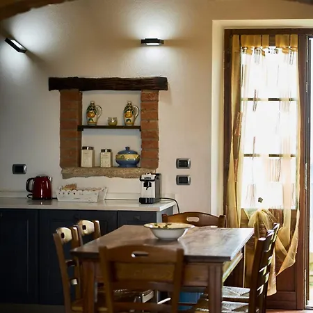 Casa Ginevra-2 Con Giardino Privato-crete Senesi-tuscany 빌라 시에나