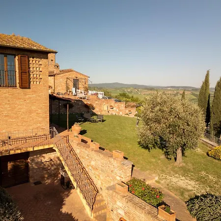 빌라 Casa Ginevra-2 Con Giardino Privato-crete Senesi-tuscany 시에나